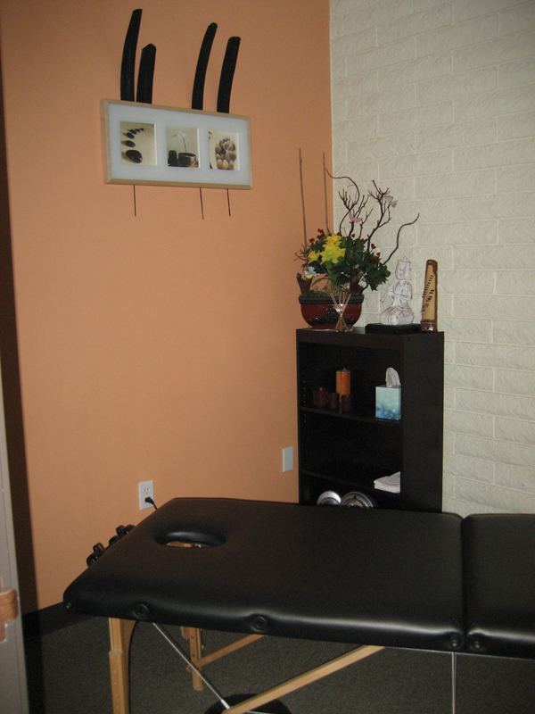 Private massage room